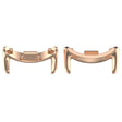 For Xiaomi Smart Band 9 12mm 1 Pair Metal Watch Band Connector(Rose Gold) - free shipping - PMc TechLife - Order now!