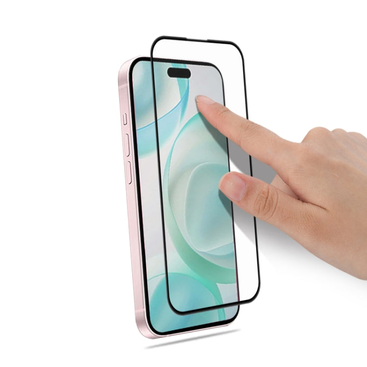 For iPhone 16 Pro Max mocolo 2.5D Full Glue Full Cover Tempered Glass Film - iPhone 16 Pro Max Tempered Glass by mocolo | Online Shopping South Africa | PMC TechLife | Buy Now Pay Later Mobicred