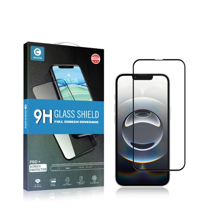 For iPhone 16e mocolo 2.5D Full Glue Full Cover Tempered Glass Film - iPhone 16e Tempered Glass by mocolo | Online Shopping South Africa | PMC TechLife | Buy Now Pay Later Mobicred