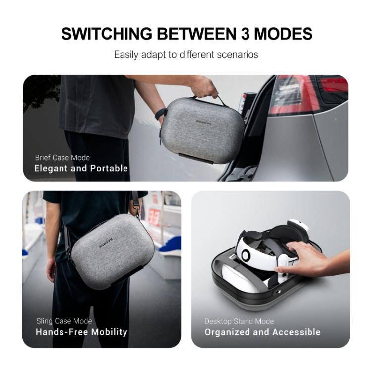 BOBOVR C3 For Meta Quest 3 Carrying Bag Hardshell Storage Case VR Accessories