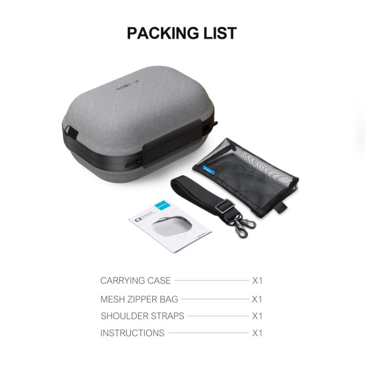 BOBOVR C3 For Meta Quest 3 Carrying Bag Hardshell Storage Case VR Accessories