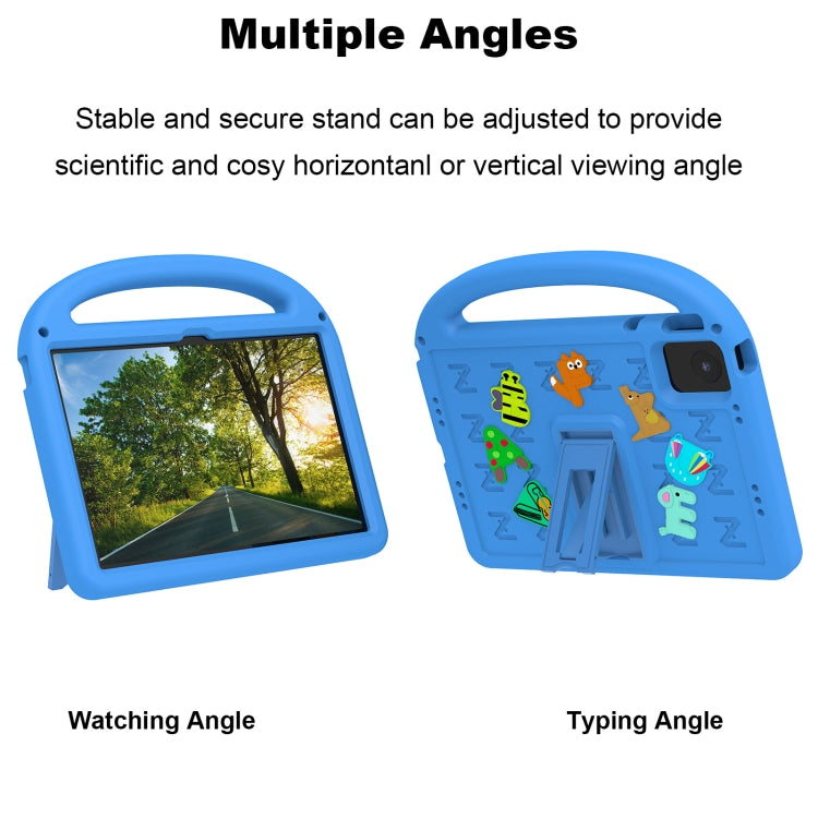 For Lenovo Tab M11 / Xiaoxin Pad 11 2024 Cartoon Sparrow EVA Shockproof Tablet Case(Blue) - Lenovo by PMC Jewellery | Online Shopping South Africa | PMC Jewellery | Buy Now Pay Later Mobicred