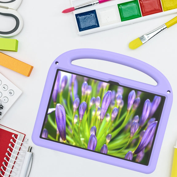 For Lenovo Tab M11 / Xiaoxin Pad 11 2024 Cartoon Sparrow EVA Shockproof Tablet Case(Taro Purple)