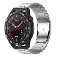 For Huawei Watch GT 3 SE 22mm Double Lock Buckle Turtle Steel Watch Band(Silver) - free shipping - PMC TechLife - Order now!