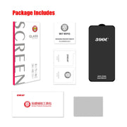 For iPhone 16 Pro Max ENKAY 300C Super Large Arc Full Coverage High Aluminum-silicon Tempered Glass Film