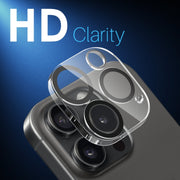 For iPhone 16 Pro / 16 Pro Max NORTHJO Camera Lens Protector 3D Night Shot Tempered Glass Film(Black)