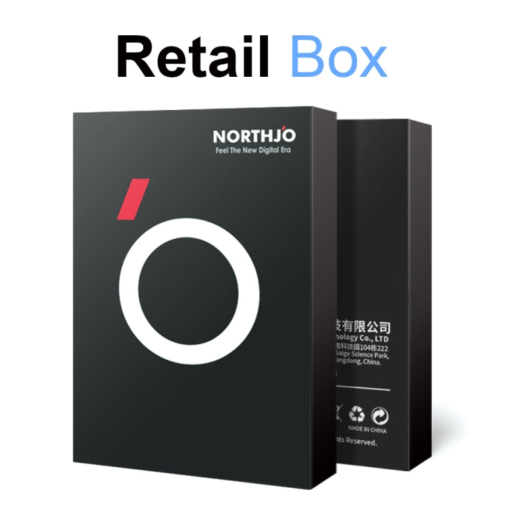 For iPhone 15 Pro / 15 Pro Max NORTHJO Camera Lens Protector 3D Night Shot Tempered Glass Film(Black)