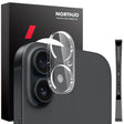 For iPhone 16 / 16 Plus NORTHJO Camera Lens Protector 3D HD Tempered Glass Film(Clear) - free shipping - PMC TechLife - Order now!