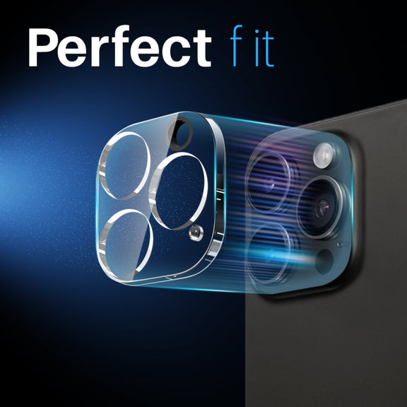 For iPhone 15 Pro / 15 Pro Max NORTHJO Camera Lens Protector 3D HD Tempered Glass Film(Clear)