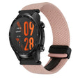 For Ticwatch Pro 3 Ultra 22mm Magnetic Buckle Braided Watch Band(Pink) - Watch Bands by PMC TechLife | Online Shopping South Africa | PMC TechLife | Buy Now Pay Later Mobicred