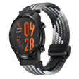 For Ticwatch Pro 3 Ultra 22mm Magnetic Buckle Braided Watch Band(Dazzling Black) - Watch Bands by PMC TechLife | Online Shopping South Africa | PMC TechLife | Buy Now Pay Later Mobicred