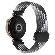 For Ticwatch Pro 3 Ultra 22mm Magnetic Buckle Braided Watch Band(Dazzling Black)