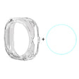 For Samsung Galaxy Watch Ultra 47mm ENKAY Hat-Prince Electroplated Soft TPU Case + 0.2mm 9H Glass Screen Protector(Transparent) - Watch Cases by ENKAY | Online Shopping South Africa | PMC TechLife | Buy Now Pay Later Mobicred