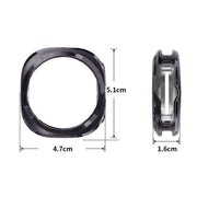 For Samsung Galaxy Watch Ultra 47mm ENKAY Hat-Prince Electroplated Soft TPU Case + 0.2mm 9H Glass Screen Protector(Silver)