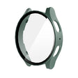For Samsung Galaxy Watch7 44mm ENKAY Hat-Prince Full Coverage PC + Tempered Glass Film Integrated Watch Case(Dark Green) - free shipping - PMc TechLife - Order now!