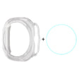 For Samsung Galaxy Watch Ultra 47mm ENKAY Hat-Prince Electroplated Hard PC Case + 0.2mm 9H Glass Screen Protector(Transparent) - Watch Cases by ENKAY | Online Shopping South Africa | PMC TechLife | Buy Now Pay Later Mobicred