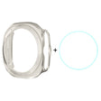 For Samsung Galaxy Watch Ultra 47mm ENKAY Hat-Prince Electroplated Hard PC Case + 0.2mm 9H Glass Screen Protector(Starlight Silver) - Watch Cases by ENKAY | Online Shopping South Africa | PMC TechLife | Buy Now Pay Later Mobicred