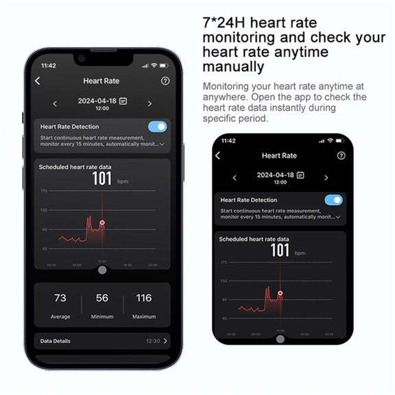 R03 SIZE 10 Smart Ring, Support Heart Rate / Blood Oxygen / Sleep / Multiple Sports Modes(Black)