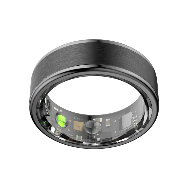 R03 SIZE 11 Smart Ring, Support Heart Rate / Blood Oxygen / Sleep / Multiple Sports Modes(Black)
