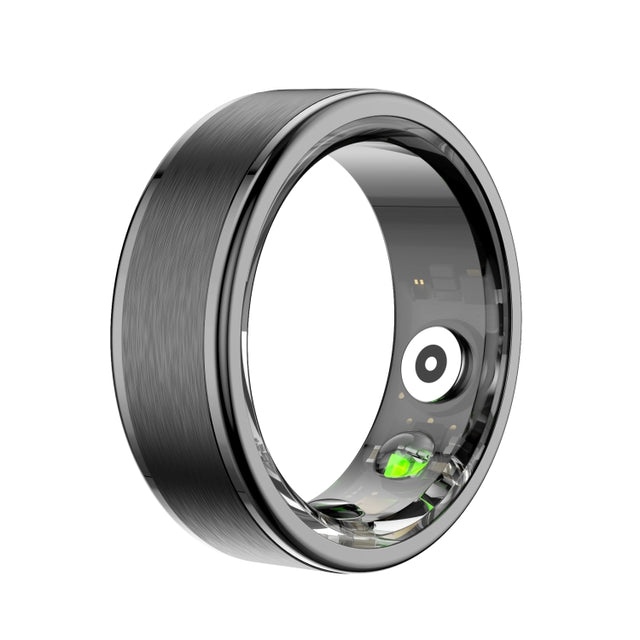 R03 SIZE 11 Smart Ring, Support Heart Rate / Blood Oxygen / Sleep / Multiple Sports Modes(Black)