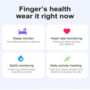 R03 SIZE 12 Smart Ring, Support Heart Rate / Blood Oxygen / Sleep / Multiple Sports Modes(Black)