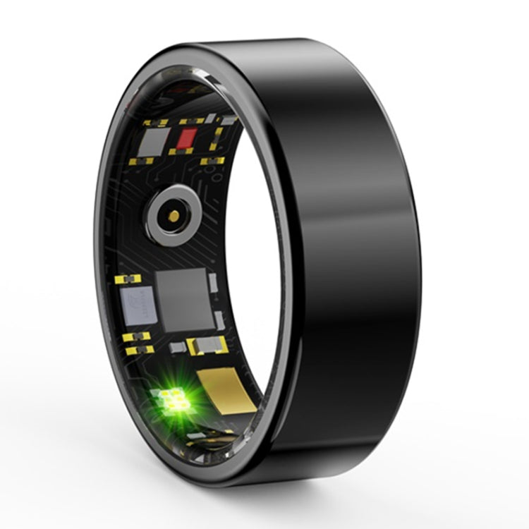 R11M SIZE 8 Smart Ring, Support Heart Rate / Blood Oxygen / Sleep / Multiple Sports Modes(Black)