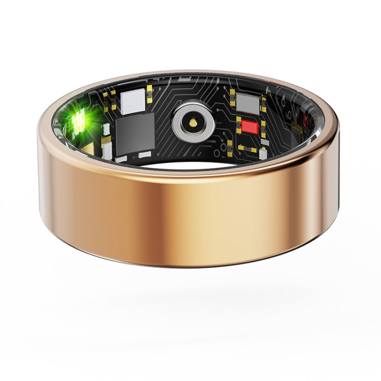 R11M SIZE 11 Smart Ring, Support Heart Rate / Blood Oxygen / Sleep / Multiple Sports Modes(Gold)