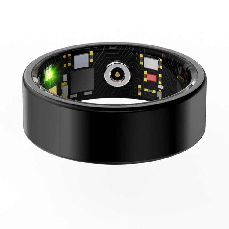 R11M SIZE 13 Smart Ring, Support Heart Rate / Blood Oxygen / Sleep / Multiple Sports Modes(Black)