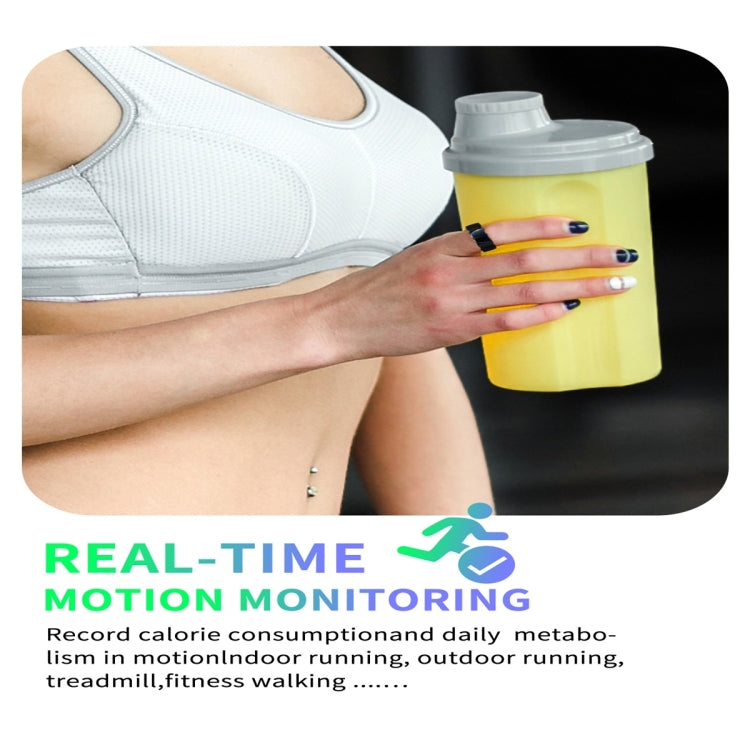 R8 SIZE 18 Smart Ring, Support Heart Rate / Blood Oxygen / Sleep / Multiple Sports Modes(White) - free shipping - PMC TechLife - Order now!