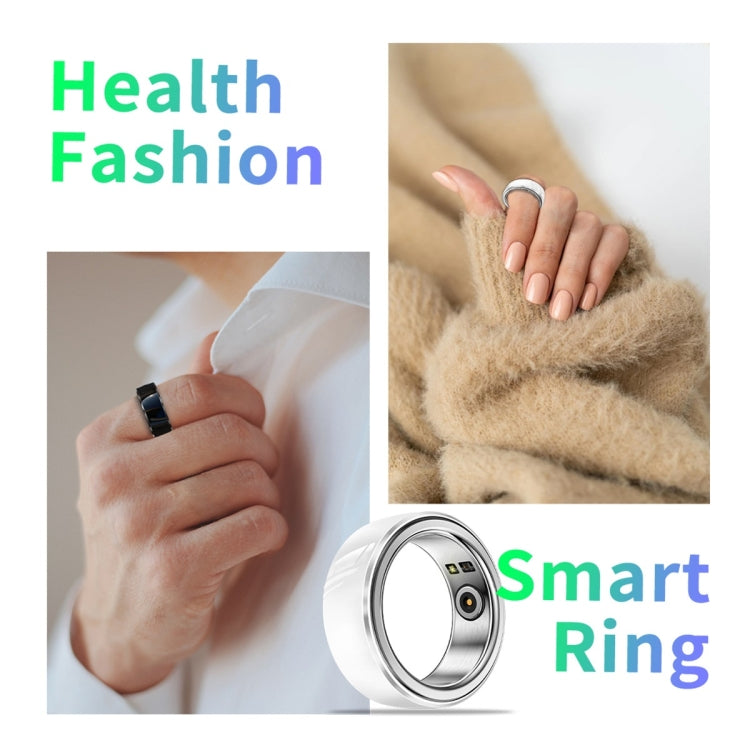 R8 SIZE 20 Smart Ring, Support Heart Rate / Blood Oxygen / Sleep / Multiple Sports Modes(White) - Smart Rings / Smart Telephones by PMC TechLife | Online Shopping South Africa | PMC TechLife | Buy Now Pay Later Mobicred