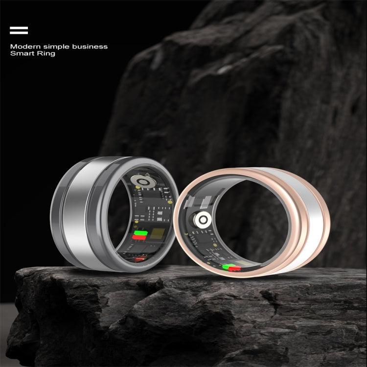 R18 SIZE 9 Smart Ring, Support Heart Rate / Blood Oxygen / Sleep/ Multiple Sports Modes(Gold) - Smart Rings / Smart Telephones by PMC TechLife | Online Shopping South Africa | PMC TechLife | Buy Now Pay Later Mobicred