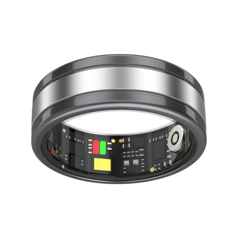 R18 SIZE 10 Smart Ring, Support Heart Rate / Blood Oxygen / Sleep / Multiple Sports Modes(Black)