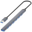 ADS-303A Data Transmission USB 3.0 / 2.0 Hub Expansion Dock Station 7-Port USB Adapter - USB 3.0 HUB by PMC TechLife | Online Shopping South Africa | PMC TechLife | Buy Now Pay Later Mobicred