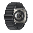 For Samsung Galaxy Watch Ultra 47mm Ocean Style Magnetic Buckle Braided Watch Band(Dark Gray) - Watch Bands by PMC TechLife | Online Shopping South Africa | PMC TechLife | Buy Now Pay Later Mobicred