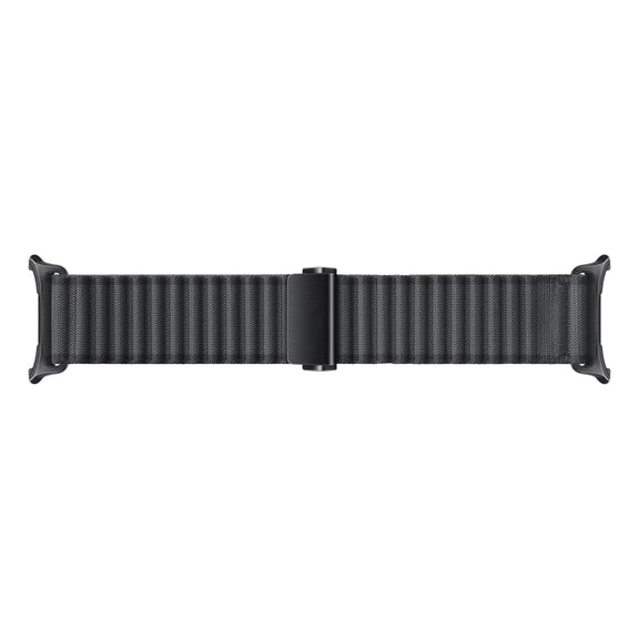 For Apple Watch Ultra 49mm Off Road Magnetic Buckle Braided Nylon Watch Band(Dark Gray)