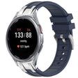 For Samsung Galaxy Watch 7 40 / 44mm 20mm Quick Release Silver Buckle Royal Silicone Watch Band(Navy Blue) - free shipping - PMC TechLife - Order now!