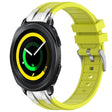 For Samsung Gear Sport 20mm Quick Release Silver Buckle Royal Silicone Watch Band(Vital Yellow) - free shipping - PMC TechLife - Order now!