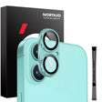 For iPhone 16 / 16 Plus NORTHJO Matte Camera Lens Protector Tempered Glass Rear Lens Film(Cyan) - iPhone 16 Tempered Glass by NORTHJO | Online Shopping South Africa | PMC TechLife | Buy Now Pay Later Mobicred