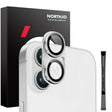 For iPhone 16 / 16 Plus NORTHJO CD Vein Camera Lens Protector Tempered Glass Rear Lens Film(Silver) - free shipping - PMC TechLife - Order now!