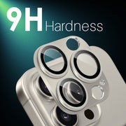 For iPhone 16 Pro / 16 Pro Max NORTHJO CD Vein Camera Lens Protector Tempered Glass Rear Lens Film(Natural)