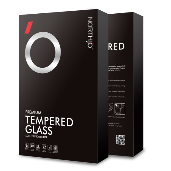 For iPhone 15 Pro Max NORTHJO Matte Silkscreen Anti-Fingerprint Tempered Glass Film