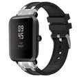 For Amazfit Bip Lite 20mm Quick Release Silver Buckle Royal Silicone Watch Band(Black) - free shipping - PMC TechLife - Order now!
