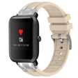 For Amazfit Bip 20mm Quick Release Silver Buckle Royal Silicone Watch Band(Starlight) - free shipping - PMC TechLife - Order now!