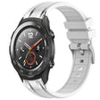 For Huawei Watch 2 20mm Quick Release Silver Buckle Royal Silicone Watch Band(White) - free shipping - PMC TechLife - Order now!