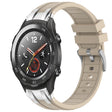 For Huawei Watch 2 20mm Quick Release Silver Buckle Royal Silicone Watch Band(Starlight) - free shipping - PMC TechLife - Order now!