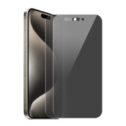 For iPhone 16 Pro 2pcs ENKAY Hat-Prince 28 Degree Anti-peeping Privacy Tempered Glass Film