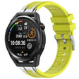 For Huawei Watch GT Runner 22mm Quick Release Silver Buckle Royal Silicone Watch Band(Vital Yellow) - free shipping - PMC TechLife - Order now!