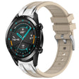 For Huawei Watch GT2 46mm 22mm Quick Release Silver Buckle Royal Silicone Watch Band(Starlight) - free shipping - PMC TechLife - Order now!