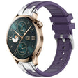 For Honor Watch 4 Pro 22mm Quick Release Silver Buckle Royal Silicone Watch Band(Purple) - free shipping - PMC TechLife - Order now!