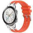 For Honor Watch GS 3i 22mm Quick Release Silver Buckle Royal Silicone Watch Band(Orange) - free shipping - PMC TechLife - Order now!